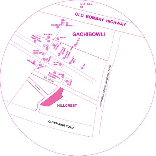  hillcrest Images for Location Plan of Pacifica Hillcrest