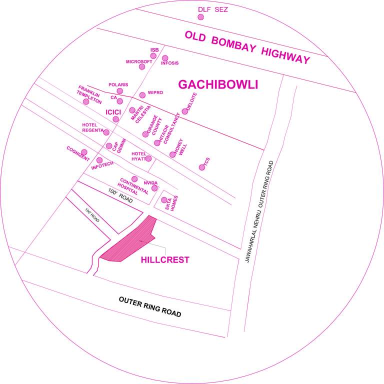  hillcrest Images for Location Plan of Pacifica Hillcrest