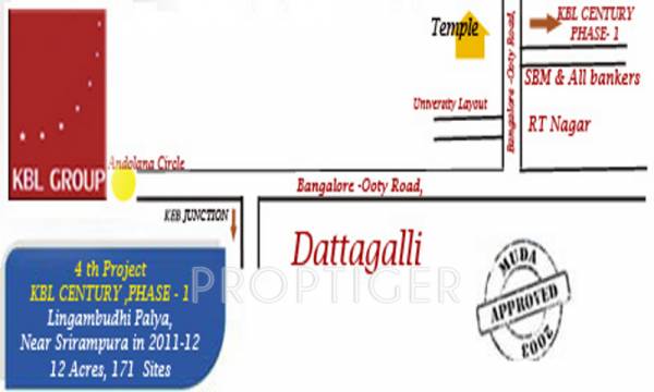 Images for Location Plan of KBL Century Images for Location Plan of KBL Century