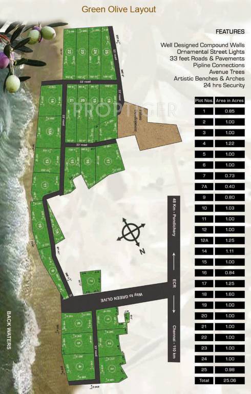 Images for Layout Plan of Olive Green Olive