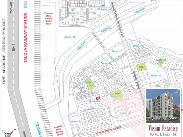 Images for Location Plan of Vasani Paradise Images for Location Plan of Vasani Paradise