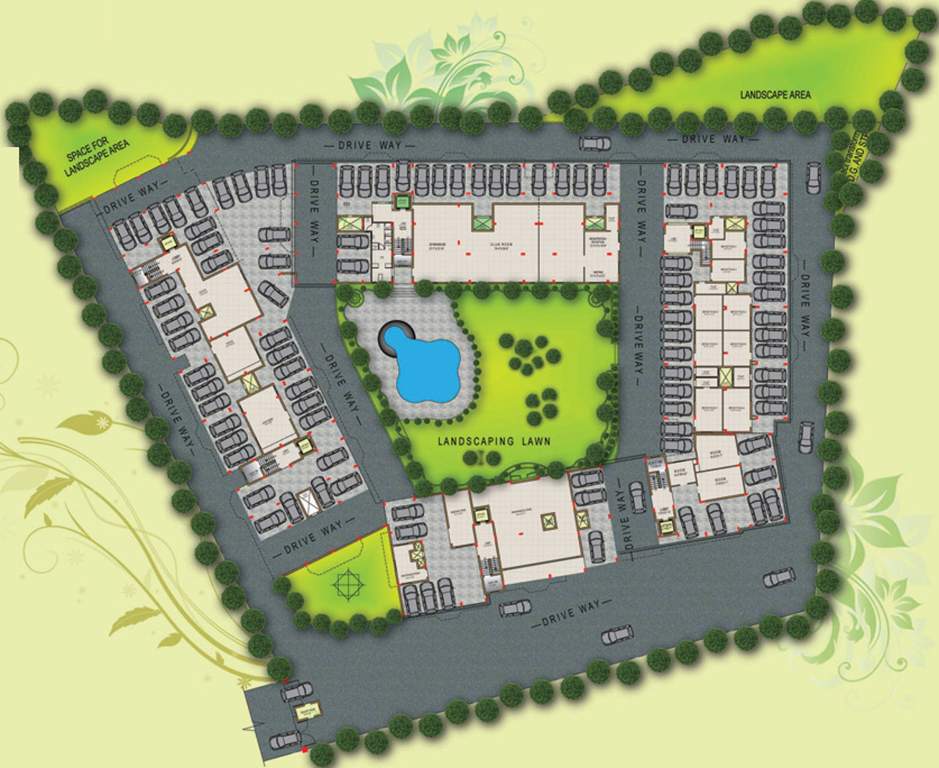 Images for Cluster Plan of Mandakini Garden