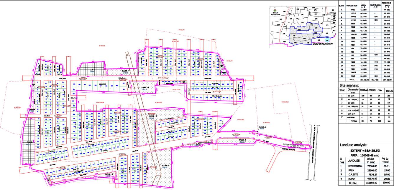  gardenia Images for Layout Plan of KBL Gardenia