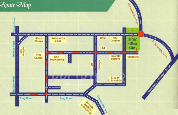 Images for Location Plan of KBL Silicon City