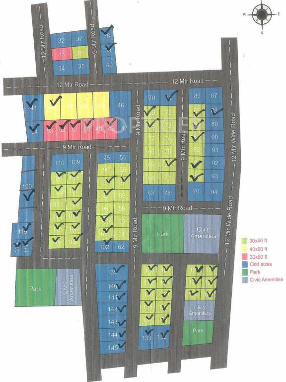Images for Layout Plan of Transcity Prasiddhi