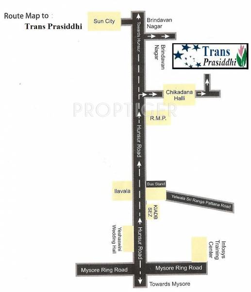 Images for Location Plan of Transcity Prasiddhi