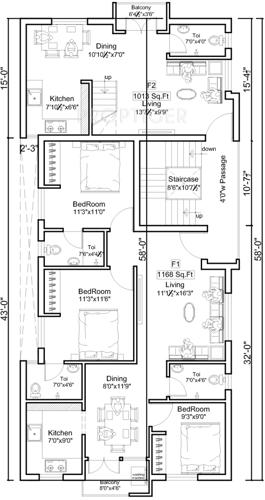 Images for Cluster Plan of Jasmine Vibha Flats