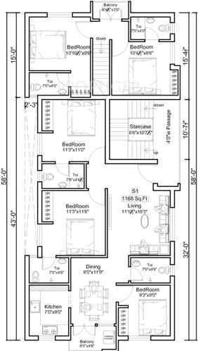 Images for Cluster Plan of Jasmine Vibha Flats