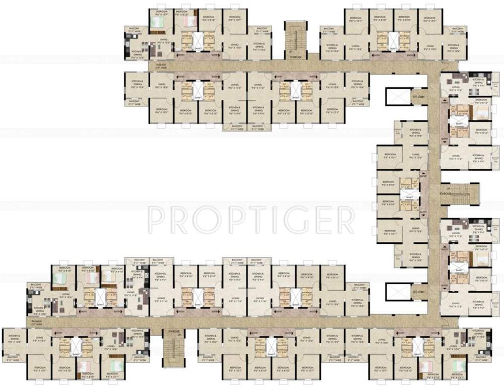 happinest Images for Cluster Plan of Mahindra Happinest