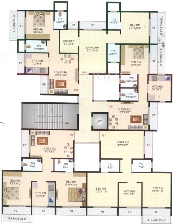 Images for Cluster Plan of Sanskriti Cottage Villa
