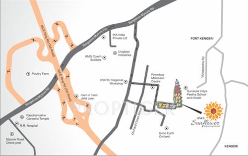 Images for Location Plan of Linea Sunflower sunflower Images for Location Plan of Linea Sunflower