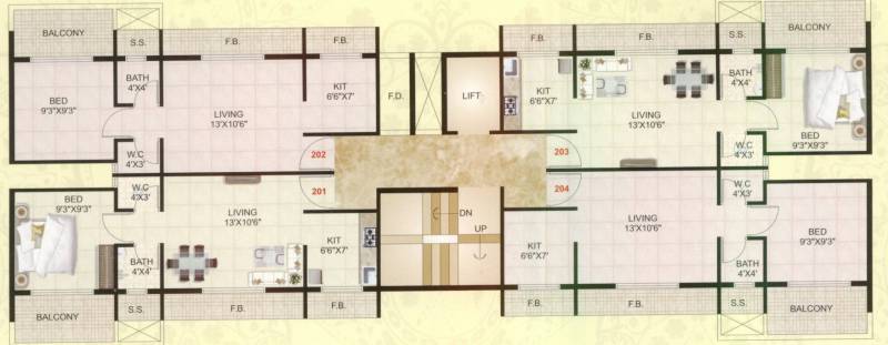 Images for Cluster Plan of Sitaram Kutir