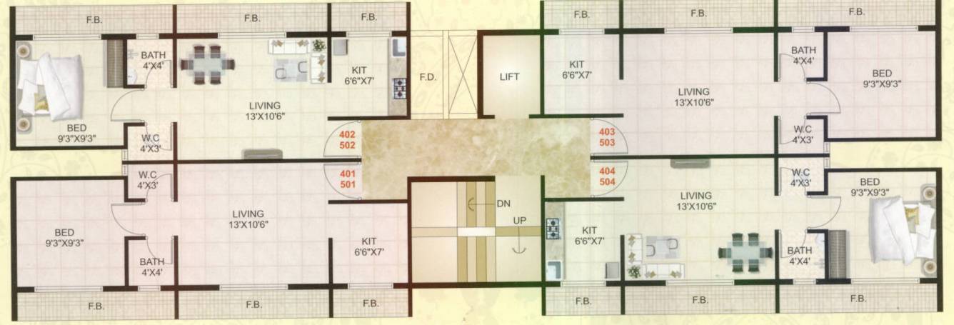 Images for Cluster Plan of Sitaram Kutir
