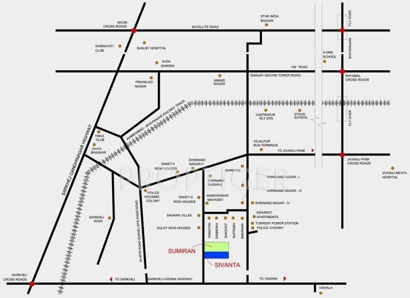 Images for Location Plan of Bakeri Sivanta