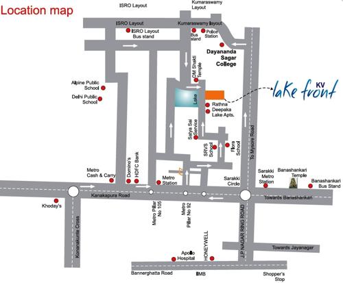  lake-front Images for Location Plan of KV Lake Front