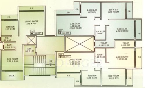  residency Images for Cluster Plan of Aakar Residency