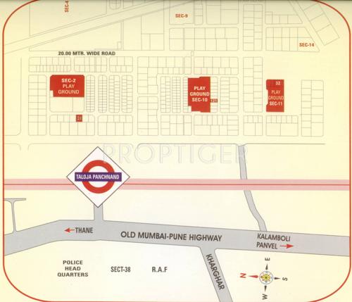  residency Images for Location Plan of Aakar Residency