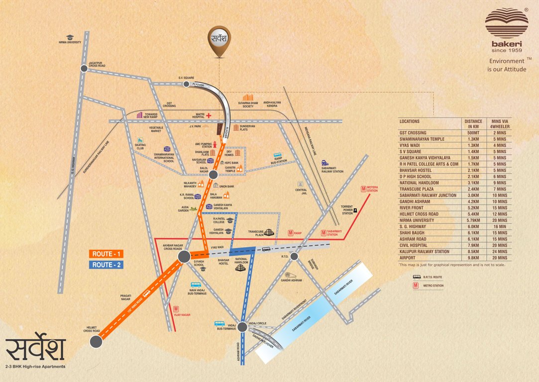 Images for Location Plan of Bakeri Sarvesh