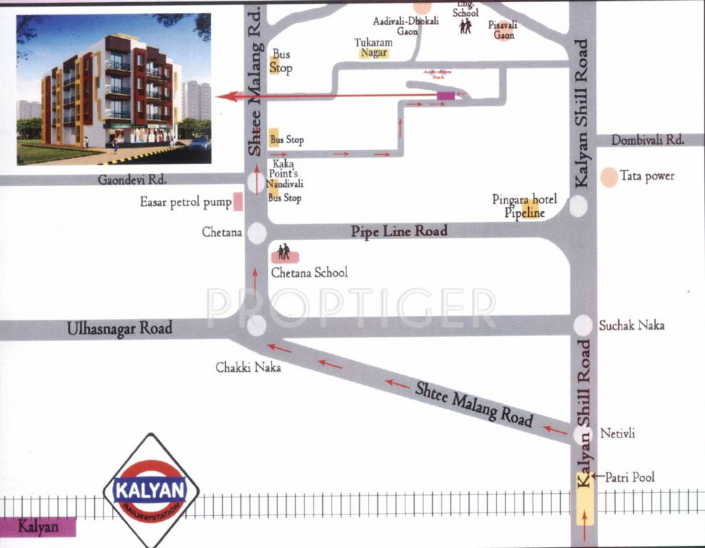 Images for Location Plan of Raj Shree Odhav Park