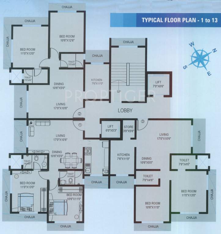 Images for Cluster Plan of Pureline West End Heights