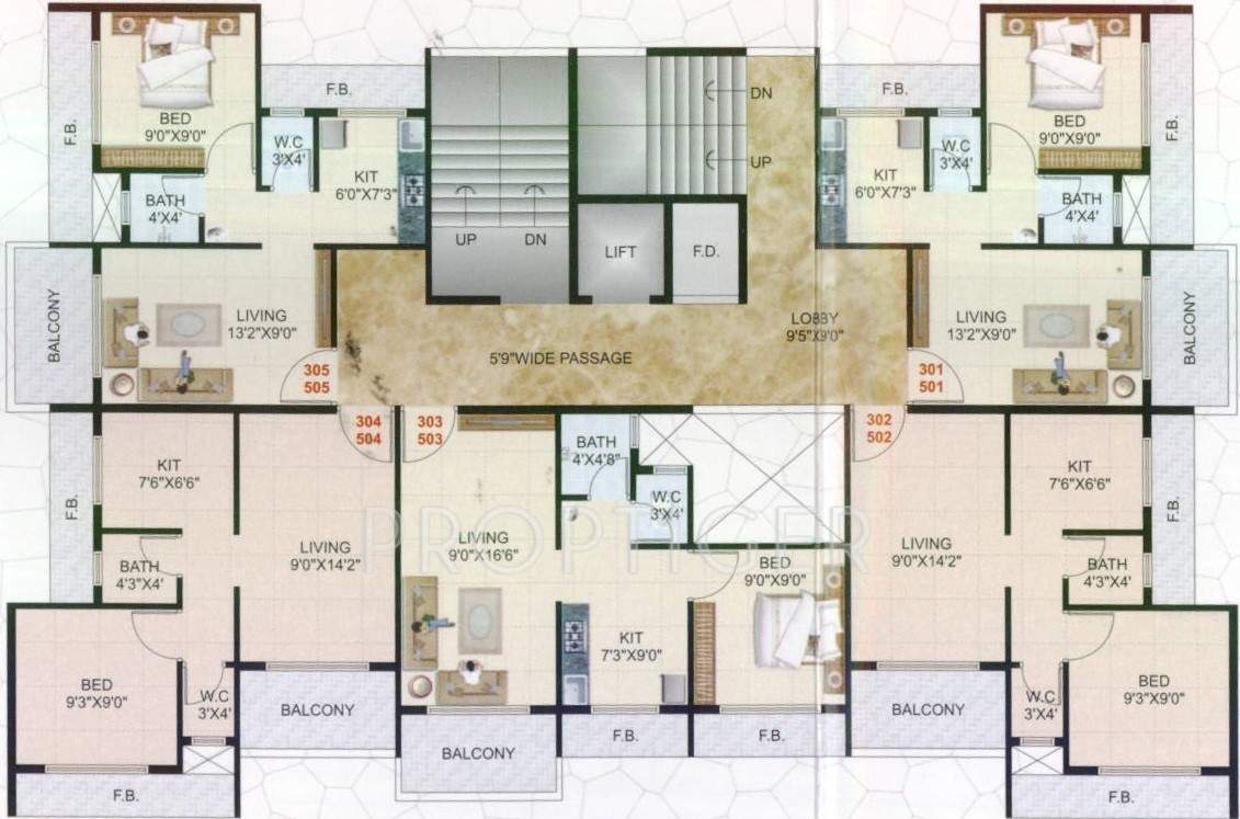  enclave Images for Cluster Plan of Shubh Enclave