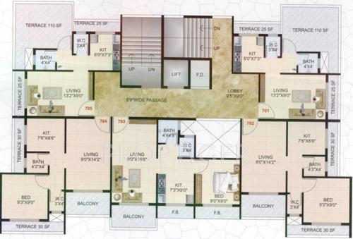  enclave Images for Cluster Plan of Shubh Enclave