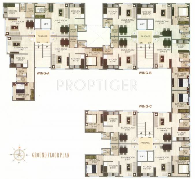 Images for Cluster Plan of Shivani Samruddhi Garden