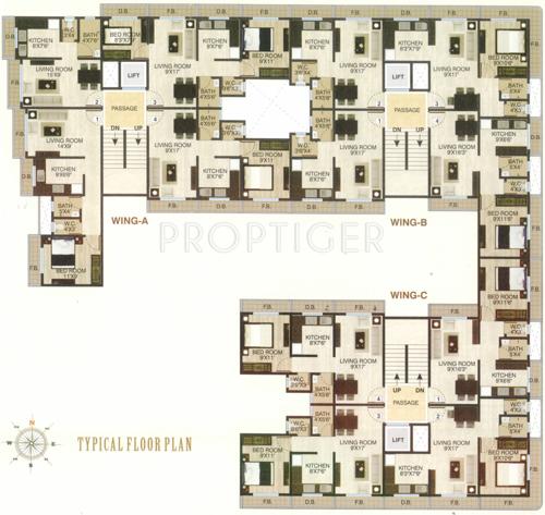 Images for Cluster Plan of Shivani Samruddhi Garden