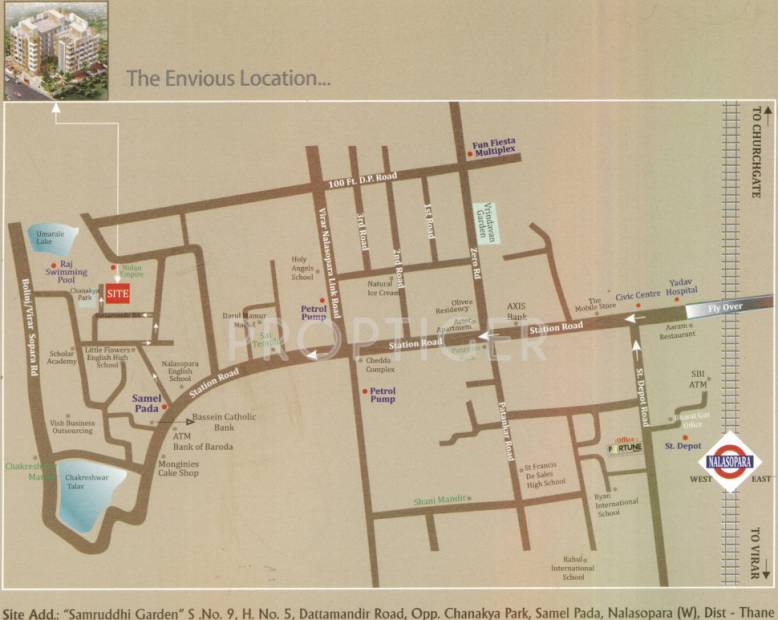 Images for Location Plan of Shivani Samruddhi Garden