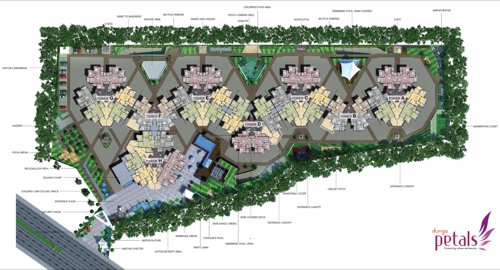  petals Images for Master Plan of Durga Projects And Infrastructure Petals