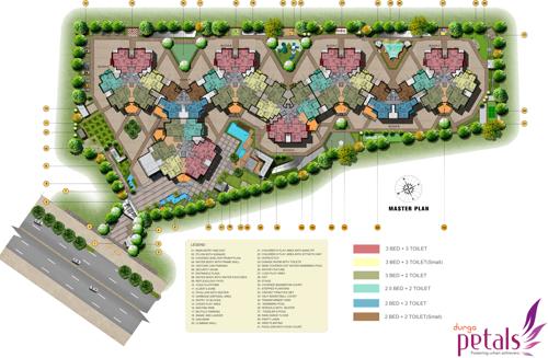  petals Images for Master Plan of Durga Projects And Infrastructure Petals