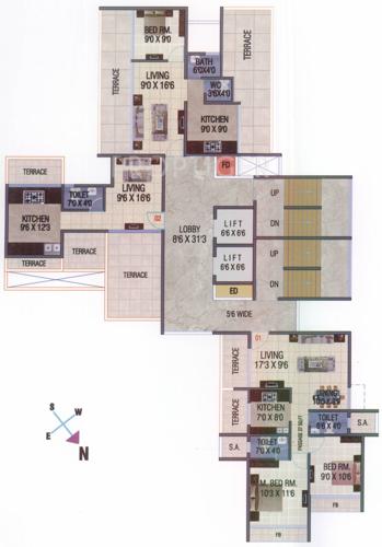 Images for Cluster Plan of Kalpavruksha Aura