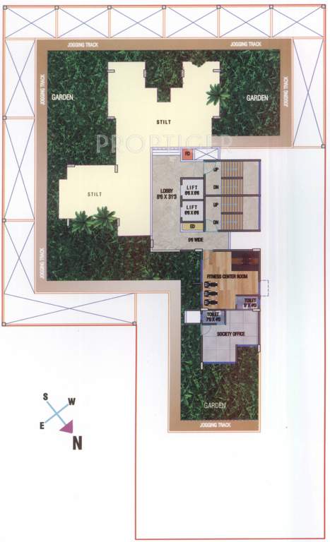 Images for Cluster Plan of Kalpavruksha Aura