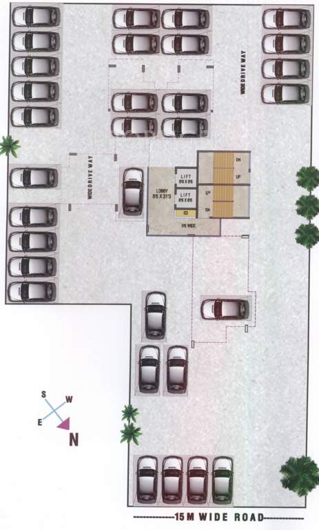 Images for Cluster Plan of Kalpavruksha Aura
