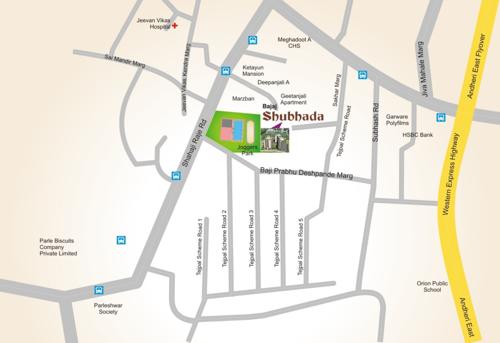  shubhada Images for Location Plan of Bajaj Bajaj Shubhada