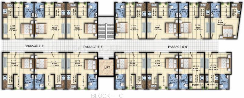 Images for Cluster Plan of Vrg Infratech and Devlopers Vivaan Heights