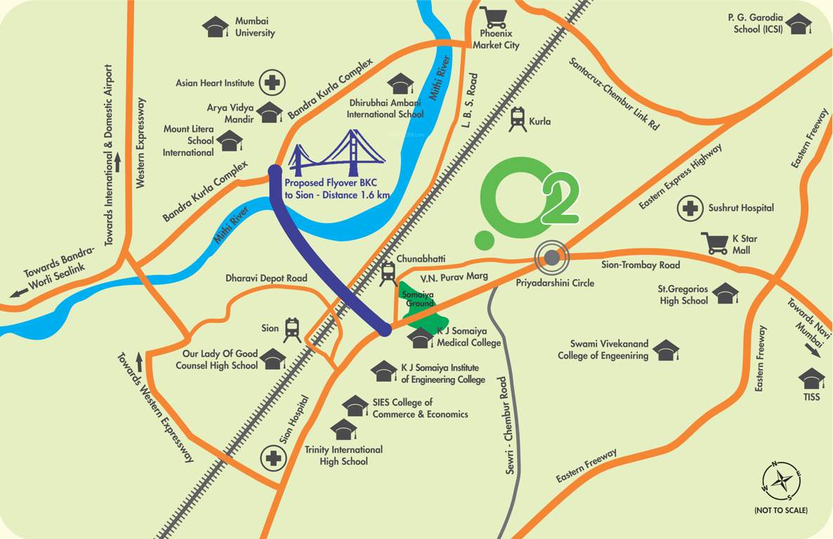  hive o2 Images for Location Plan of Ahuja O2