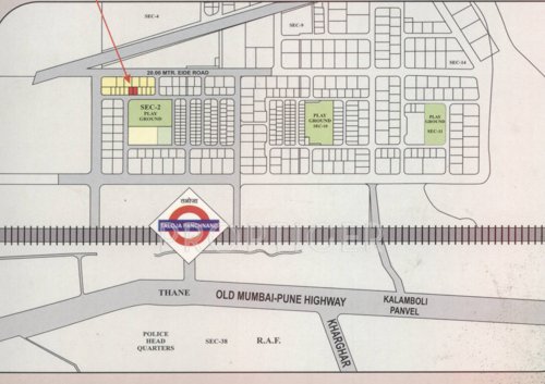  apartment Images for Location Plan of Pruthvi Developer Apartment