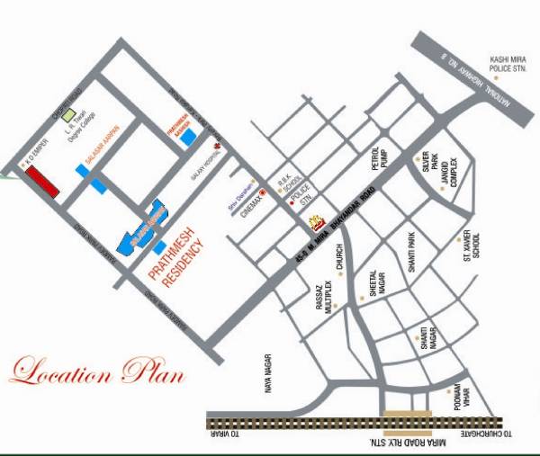 salasar-aashirwad Location Plan