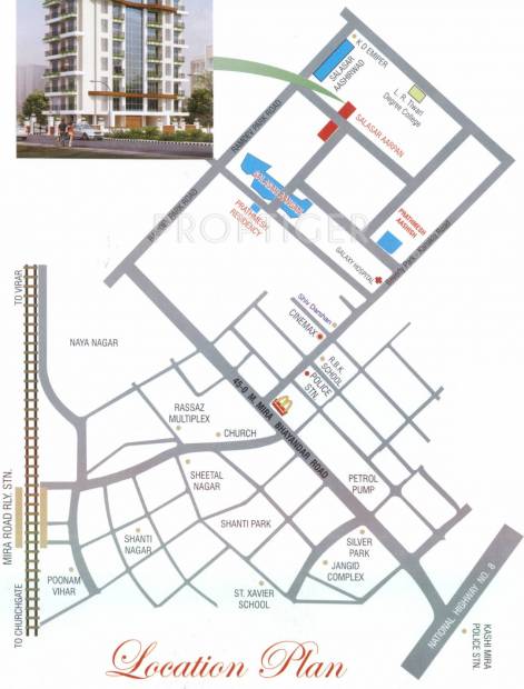 Images for Location Plan of Salangpur Salasar Aarpan