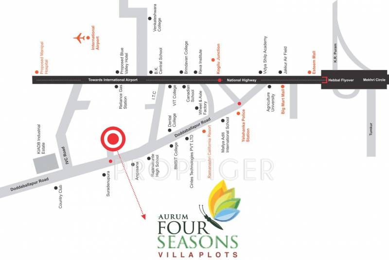 Images for Location Plan of Aurum Four Seasons Plots