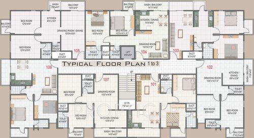 Images for Cluster Plan of Ashirvad Radha Gopal