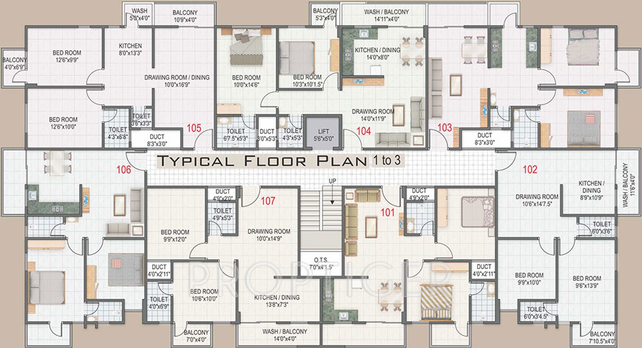 Images for Cluster Plan of Ashirvad Radha Gopal
