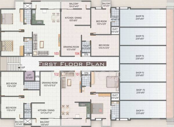 Images for Cluster Plan of Ashirvad Radha Mohan Images for Cluster Plan of Ashirvad Radha Mohan