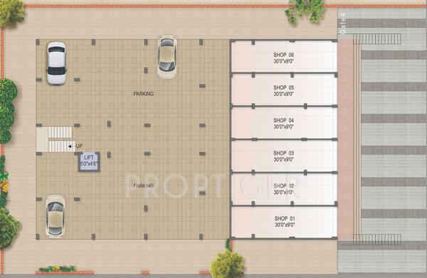 Images for Cluster Plan of Ashirvad Radha Mohan Images for Cluster Plan of Ashirvad Radha Mohan