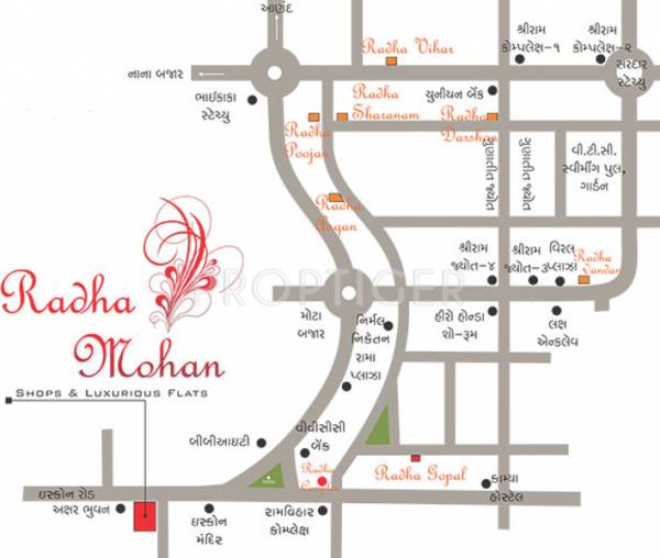 Images for Location Plan of Ashirvad Radha Mohan Images for Location Plan of Ashirvad Radha Mohan