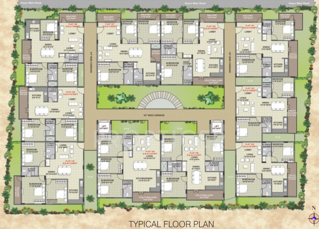 Images for Cluster Plan of Aashrayaa Crystal