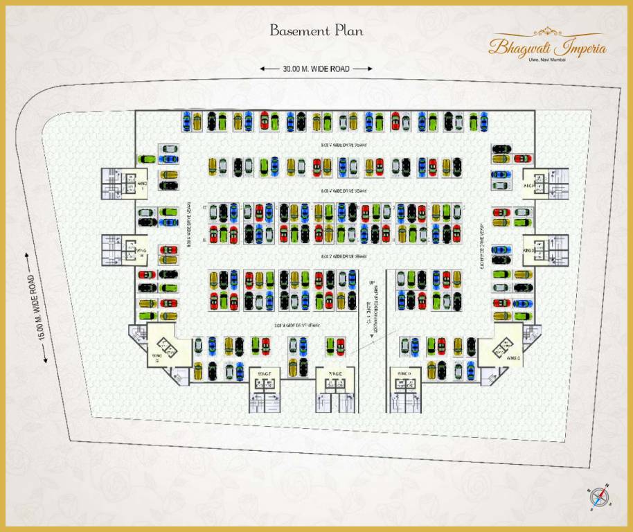 imperia Wing I Cluster Plan