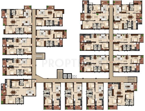 Images for Cluster Plan of Aashrayaa Onyx