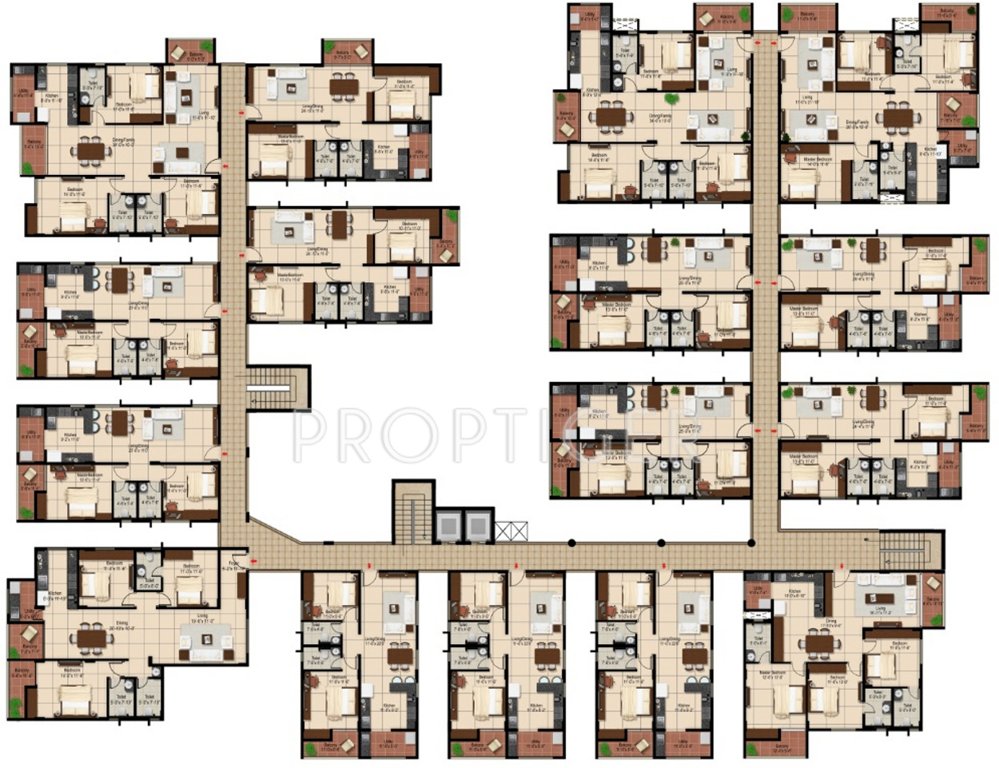 Images for Cluster Plan of Aashrayaa Onyx